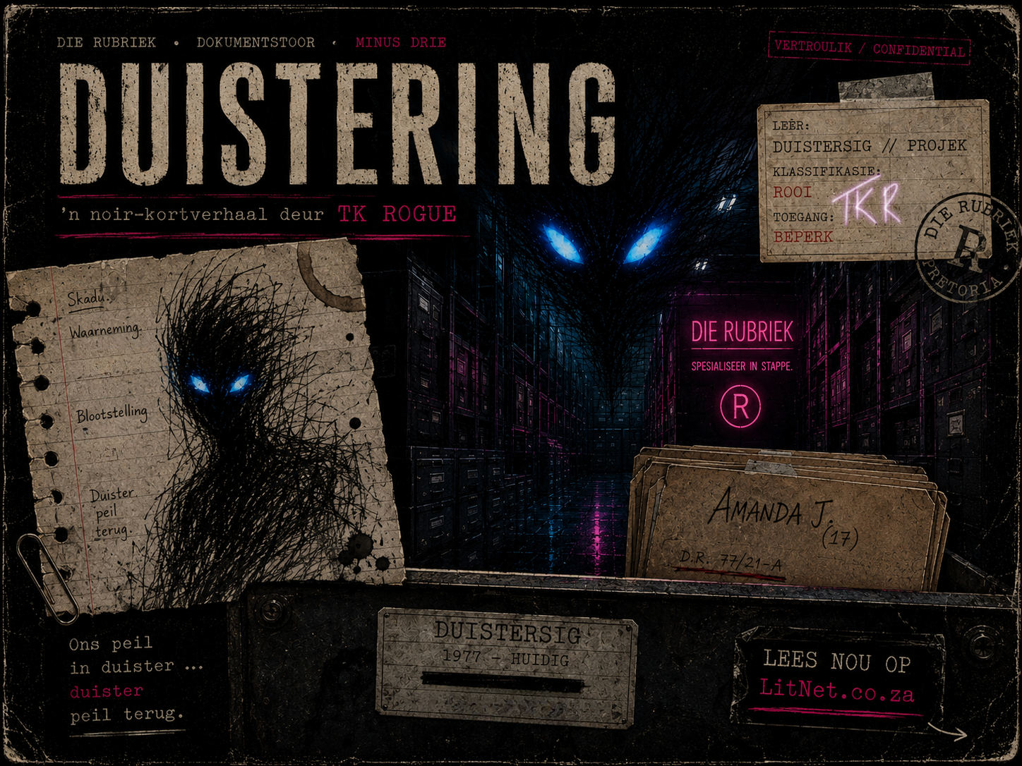 Duistering — 'n noir-kortverhaal deur TK Rogue, nou op LitNet