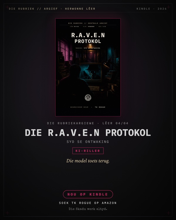 Die R.A.V.E.N. Protokol — Kindle